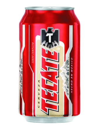メキシコビール テカテ(TECATE)355ml(缶)×24本 / 水広場